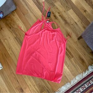 Express Women’s Pink Stretchy Halter Top NWT